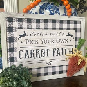 Carrot Patch sign